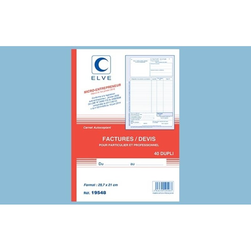 ELVE 19548 business form