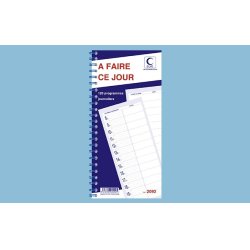 ELVE 2092 administration book Blue A5 120 sheets