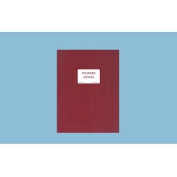 ELVE Registre "Courrier arrivée", 150 pages, 320 x 250 mm