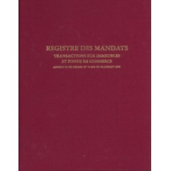 ELVE Registre "Mandat Transaction Immobilière", 200 pages