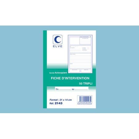 ELVE 2143 livre d'administration Vert, Blanc A5 50 feuilles