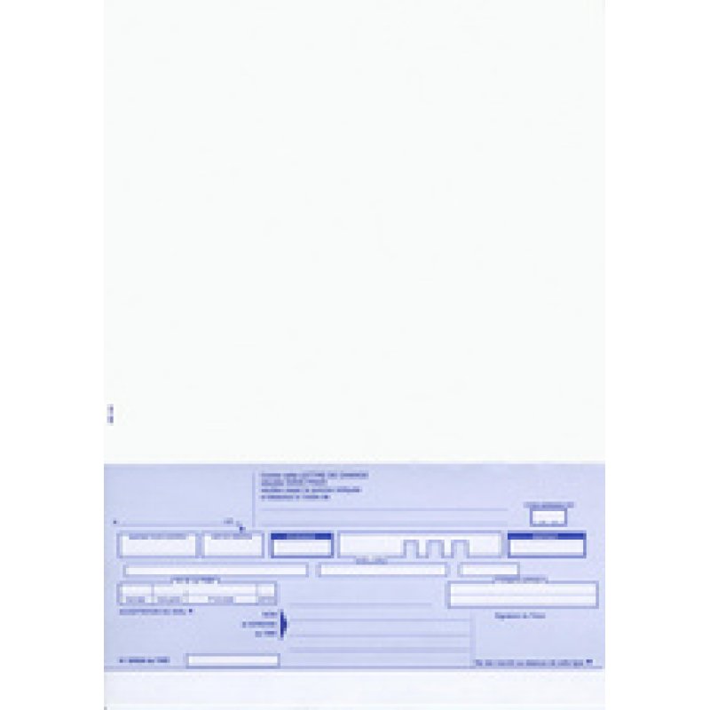 ELVE Ramette de traites normalisées, 2 par feuille