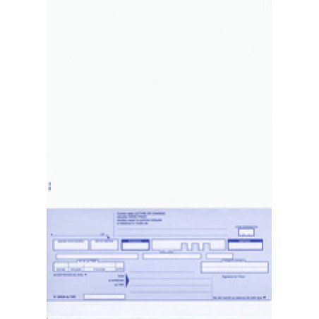 ELVE Ramette de traites normalisées, 2 par feuille