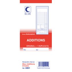 ELVE Manifold "Additions", 235 x 102 mm, dupli, sans numéro