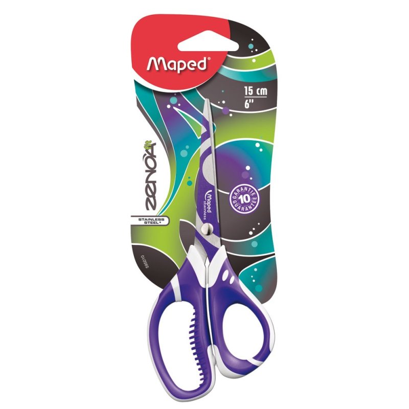 Maped Ciseaux Zenoa Sensitiv, longueur: 150 mm,