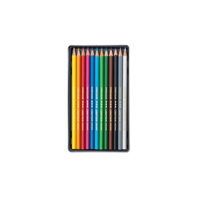 CARAN D'ACHE Crayons de couleur Swisscolor Aquarelle