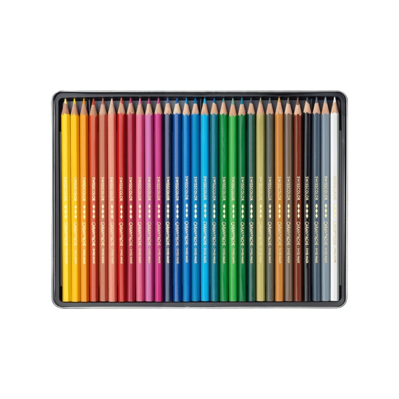 CARAN D'ACHE Crayons de couleur Swisscolor Aquarelle