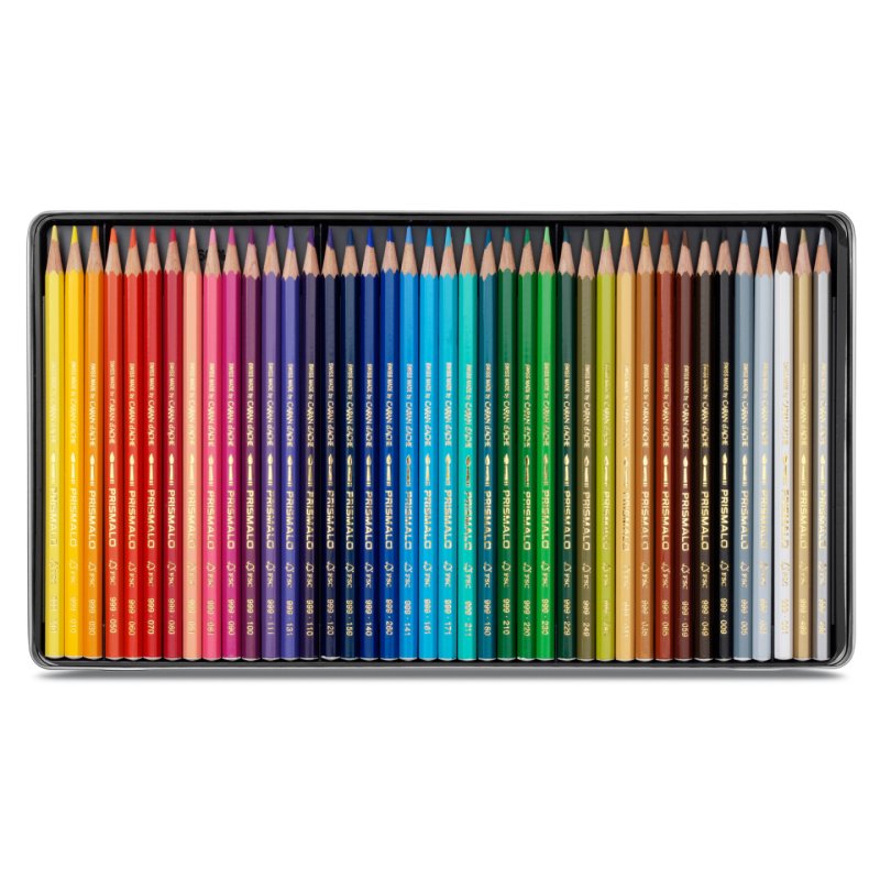 CARAN D'ACHE Crayon de couleur PRISMALO Aquarelle, 40 pièces