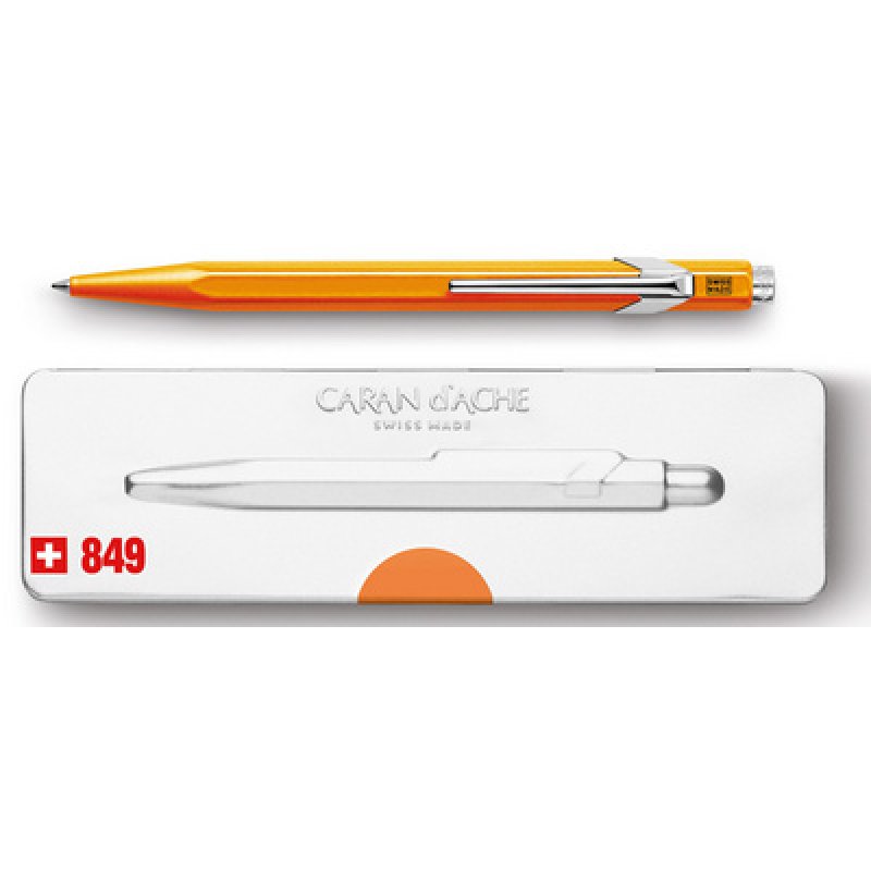 CARAN D'ACHE Stylo à bille 849 POPLINE FLUO, rose