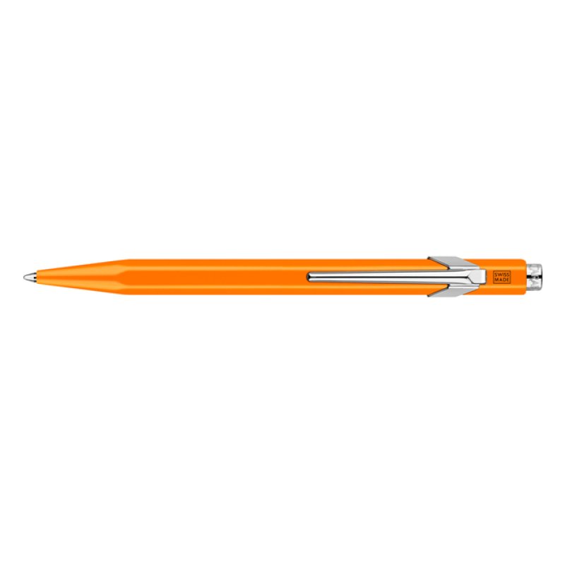 Caran d-Ache 849.530 Bleu Stylo à bille rétractable avec clip 1 pièce(s)