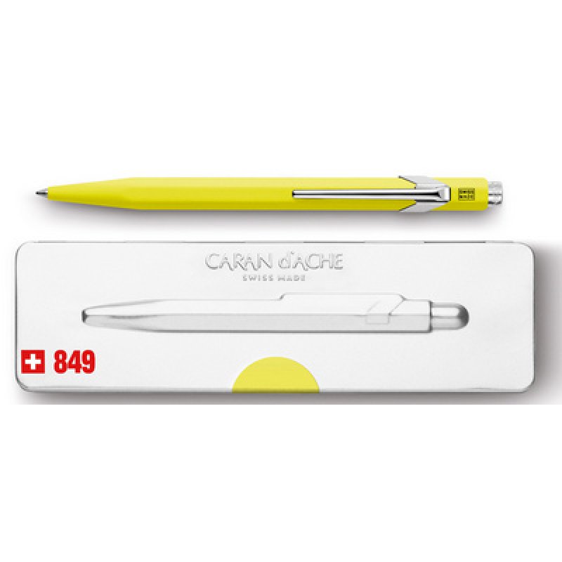 CARAN D'ACHE Stylo à bille 849 POPLINE FLUO, vert