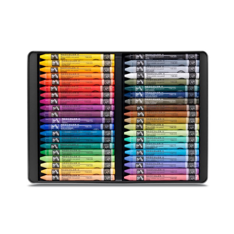 Caran d-Ache Neocolor Wax pastel Hard Multicolour 40 pc(s)