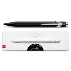 Caran d-Ache 846.509 rollerball pen Clip-on retractable pen Black 1 pc(s)