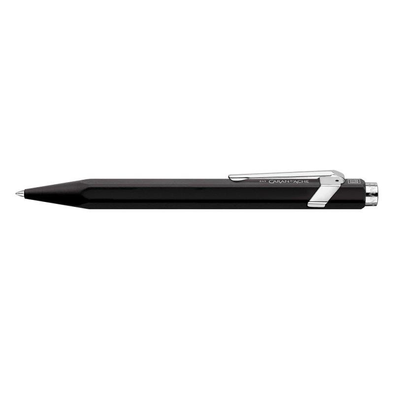 Caran d-Ache 846.509 stylo roller Stylo à bille retractable avec clip Noir 1 pièce(s)