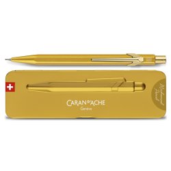 CARAN D'ACHE Porte-mines 844 Goldbar, 0,07 mm, or
