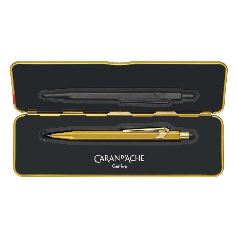 CARAN D'ACHE Porte-mines 844 Goldbar, 0,07 mm, or