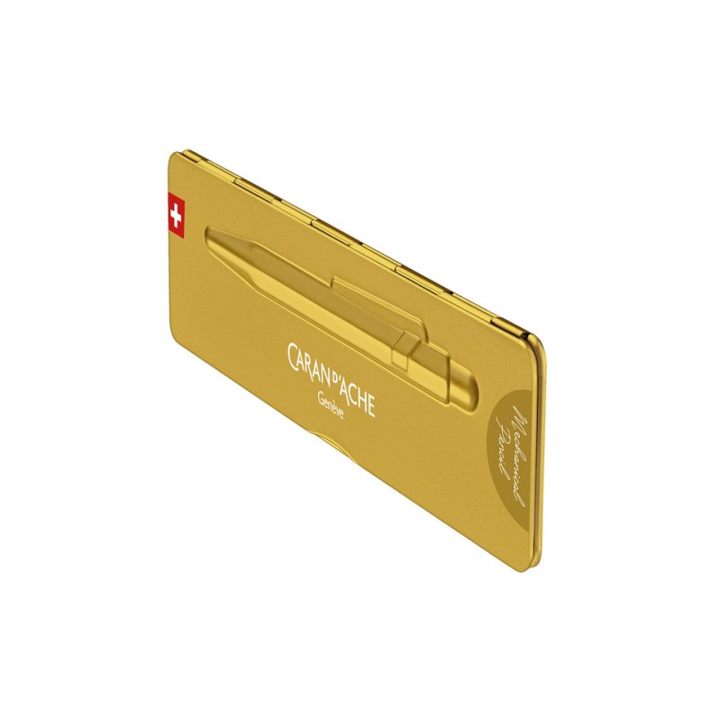 CARAN D'ACHE Porte-mines 844 Goldbar, 0,07 mm, or