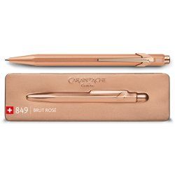 Caran d-Ache 849 BRUT ROSÉ Bleu Stylo à bille Moyen 1 pièce(s)