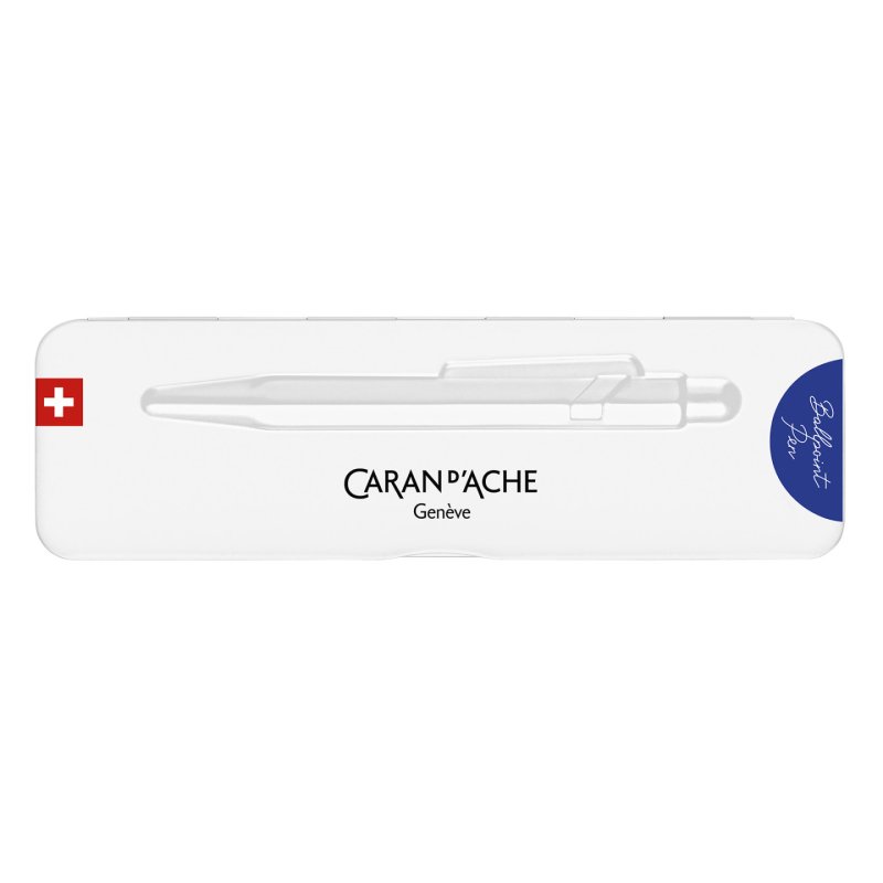 CARAN D'ACHE Stylo à bille 849 Colormat-X, bleu