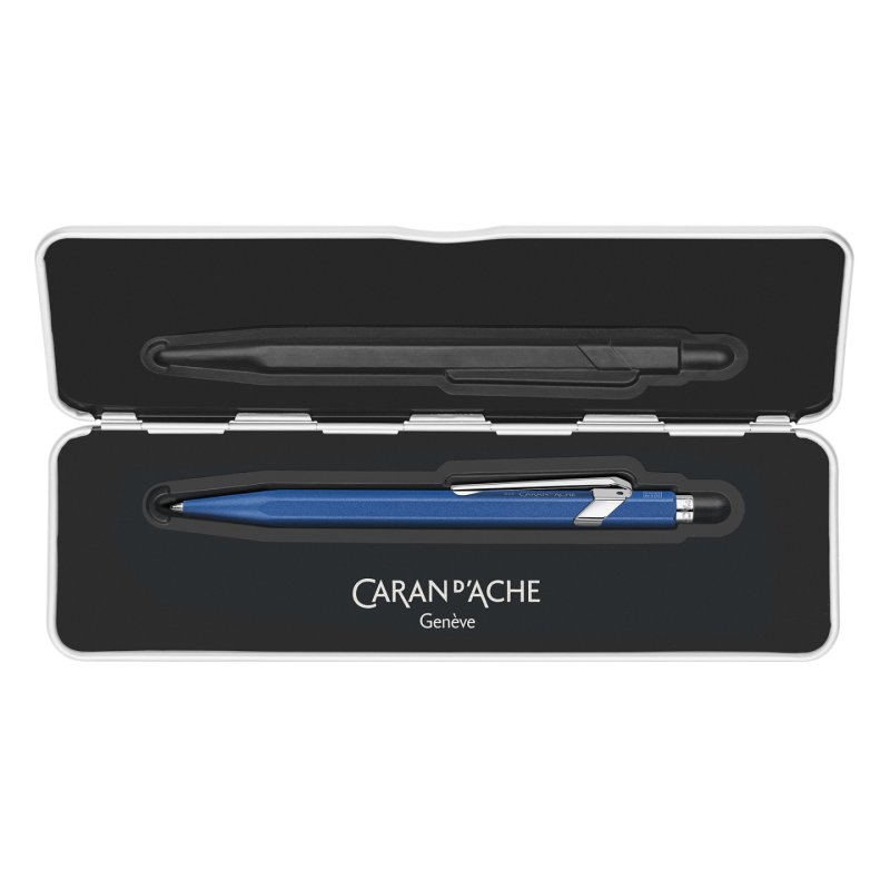 Caran d-Ache 849 COLORMAT-X Blue Clip-on retractable ballpoint pen 1 pc(s)