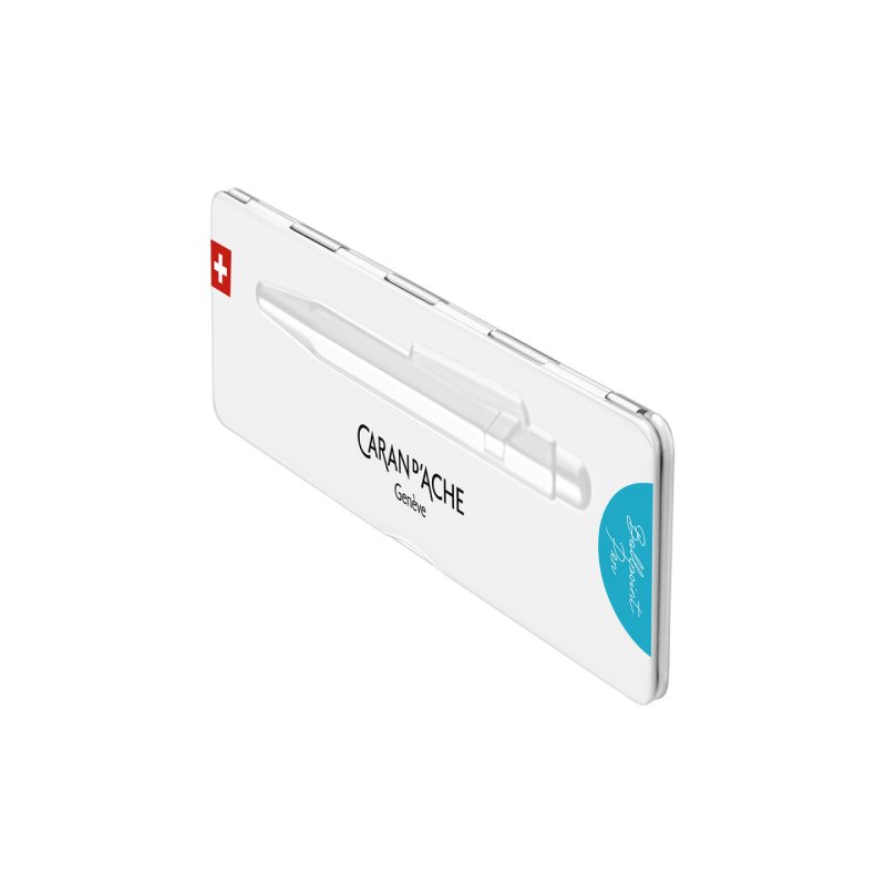 Caran d-Ache 849 COLORMAT-X Bleu Stylo à bille rétractable avec clip 1 pièce(s)