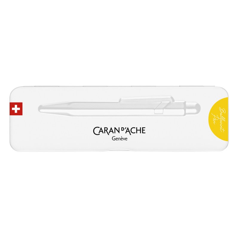 CARAN D'ACHE Stylo à bille 849 Colormat-X, jaune