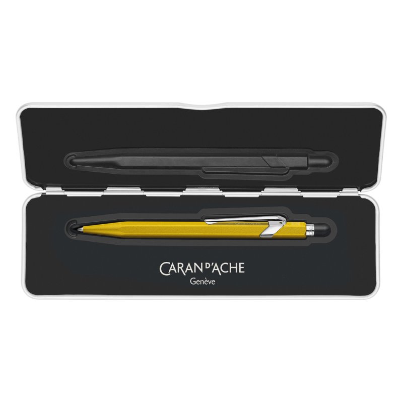 CARAN D'ACHE Stylo à bille 849 Colormat-X, jaune
