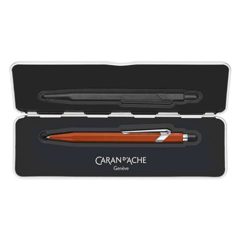 Caran d-Ache 849 COLORMAT-X Bleu Stylo à bille rétractable avec clip 1 pièce(s)