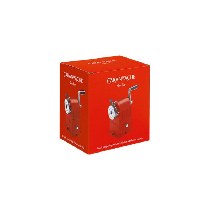 Caran d-Ache 455.270 pencil sharpener Manual pencil sharpener Red
