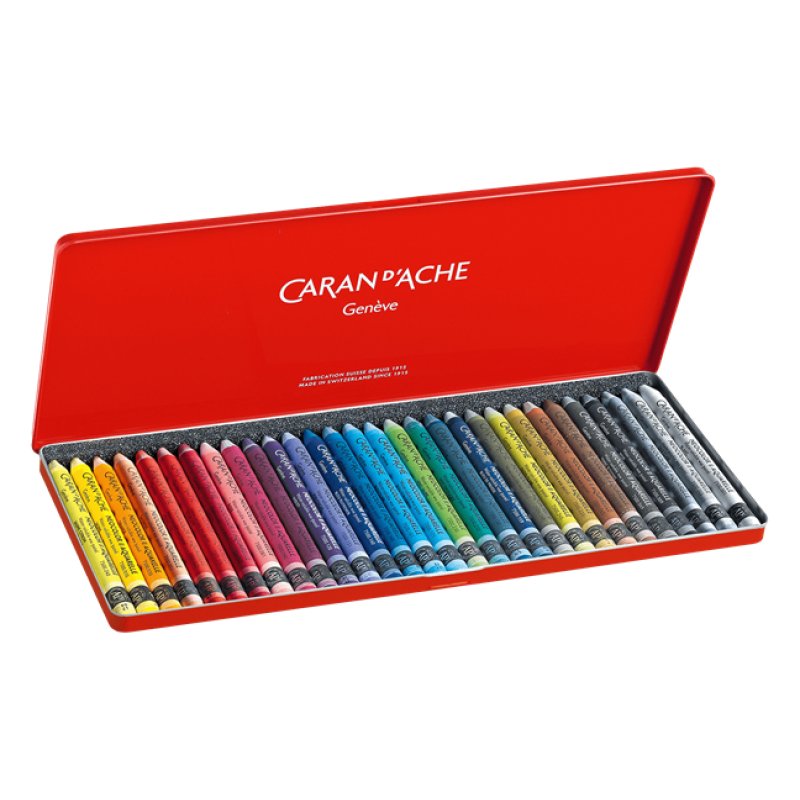 Caran d-Ache 7500.330 pastel Wax pastel Multicolour 30 pc(s)