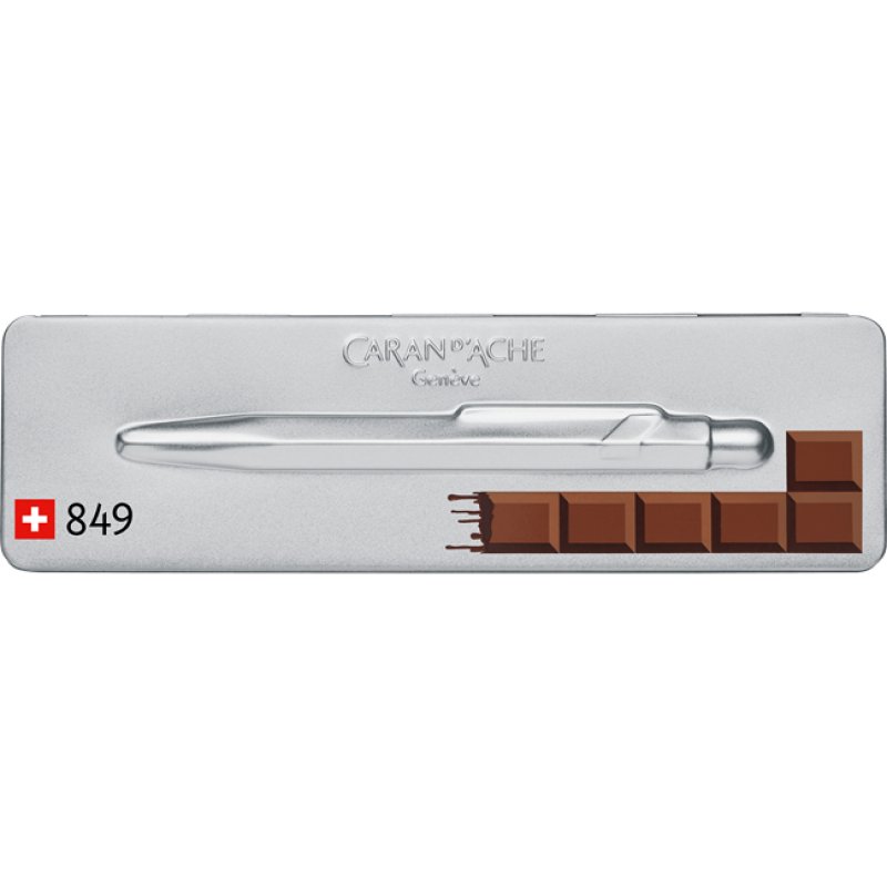 CARAN D'ACHE Stylo à bille 849 CHOCOLAT