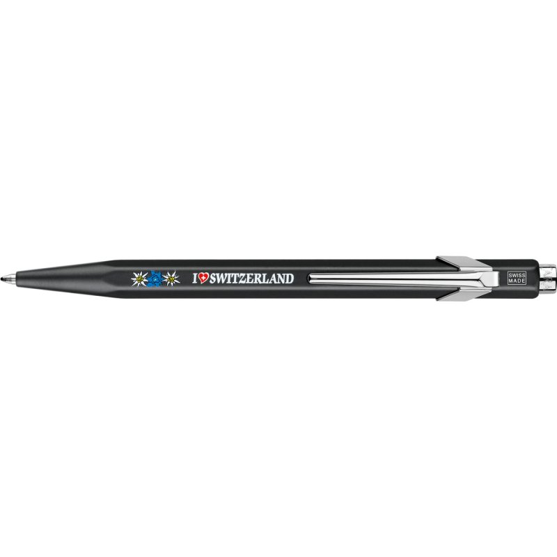Caran d-Ache 849 Edelweiss Blue Clip-on retractable ballpoint pen Medium 1 pc(s)