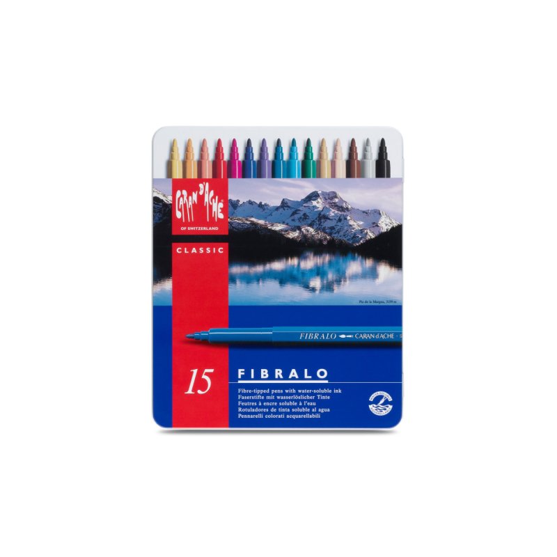 Caran d-Ache FIBRALO felt pen Medium Multicolour