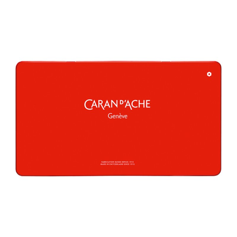 CARAN D'ACHE Crayons de couleur SUPRACOLOR, étui métal de 40