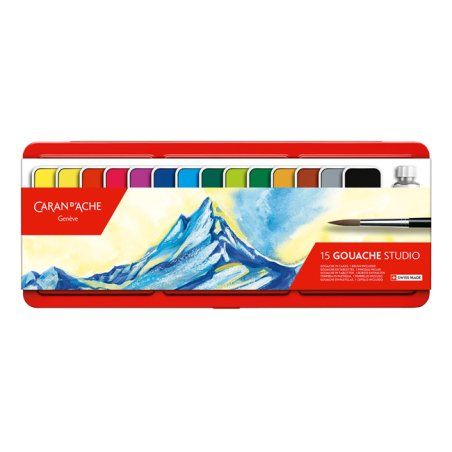 Caran d-Ache 1000.315 water based paint Multi Palette 15 pc(s)