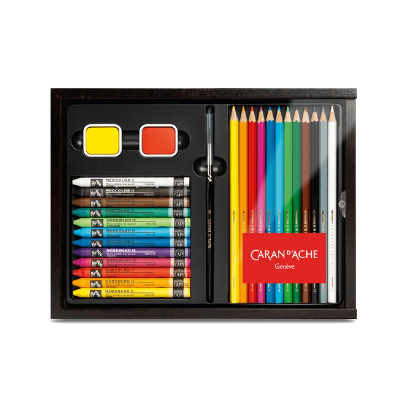 CARAN D'ACHE Travel Kit SWISSCOLOR, dans une mallette