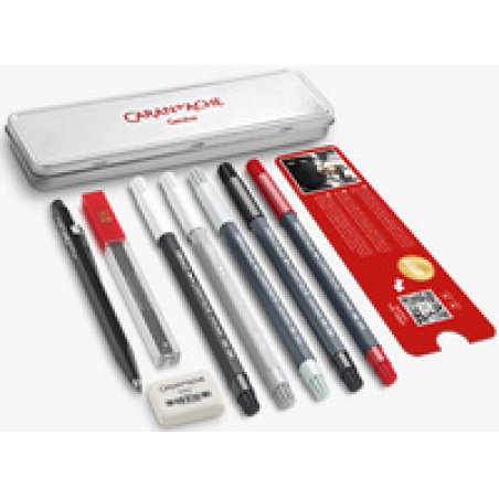 CARAN D'ACHE Set créatif nomade "RYLSEE", 8 pièces