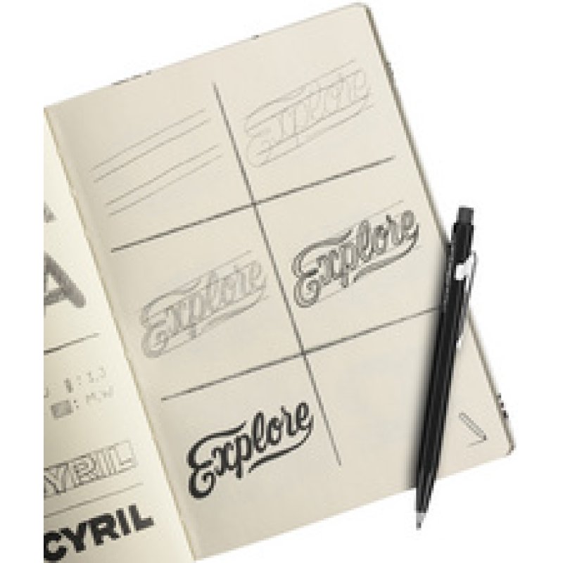 CARAN D'ACHE Carnet de croquis RYLSEE, A5, uni