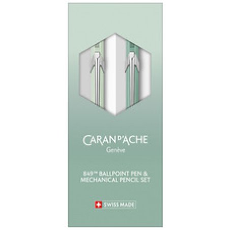 CARAN D'ACHE Set d'instruments d'écriture MISTY FOREST, vert