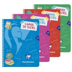 Clairefontaine Cahier de textes Mimesys, 170 x 220 mm, séyès