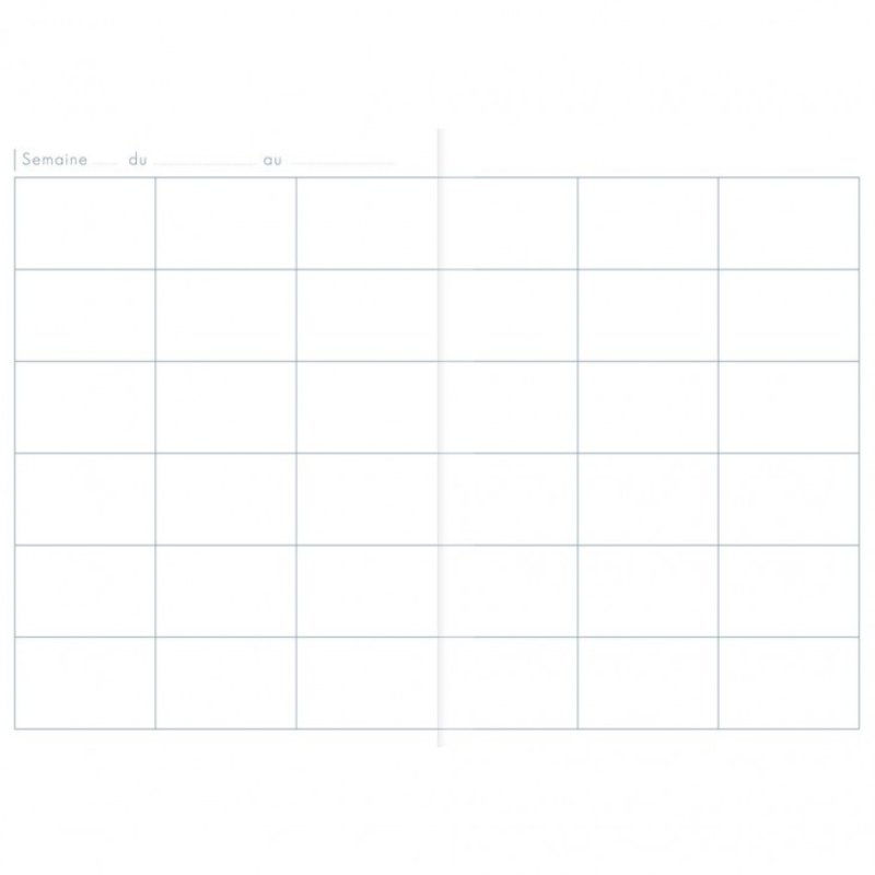 Clairefontaine Agenda de bord non millésimé, A4, 72 pages