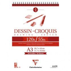 Clairefontaine 96612C art paper 50 sheets