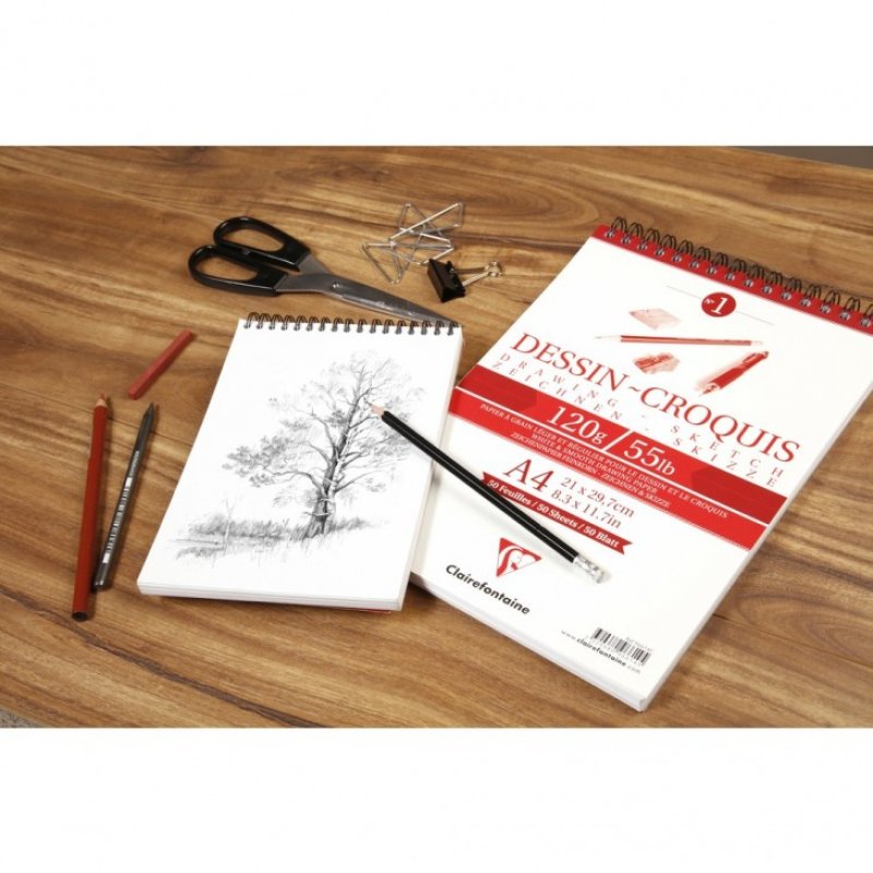 Clairefontaine 96612C papier créatif 50 feuilles