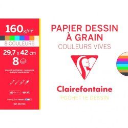 Clairefontaine 96770C Art paper 12 sheets