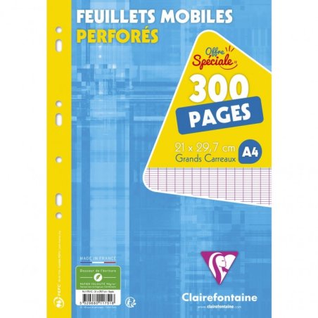 Clairefontaine 11751C bloc-notes A4 150 feuilles