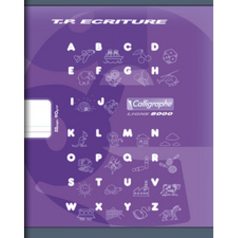 Calligraphe Cahier piqûre T.P. Ecriture, DL 5 mm