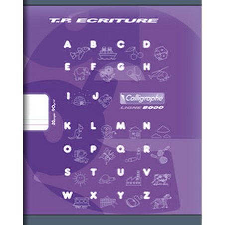 Calligraphe Cahier piqûre T.P. Ecriture, DL 5 mm
