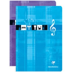 Clairefontaine Cahier de Musique MUSIC L, A4, 48 pages