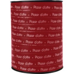 Clairefontaine Bolduc sur bobine "Plaisir d'offrir", rouge