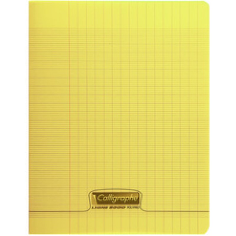 Calligraphe Cahier 8000 POLYPRO, 170 x 220 mm, rouge